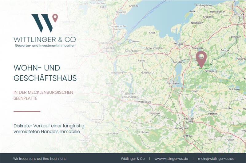 Brüeler Mühle – Nahversorgungszentrum mit NETTO-Ankermieter (15 Jahre) und 12 Wohnungen (100 % vermietet)