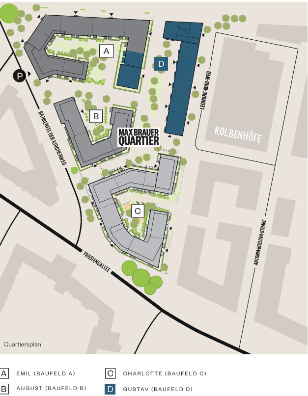 Lage im Quartier