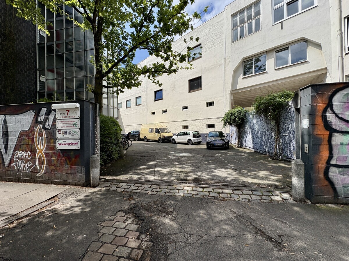Zufahrt zum Objekt