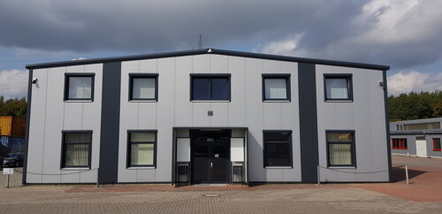 Eingang Bürogebäude