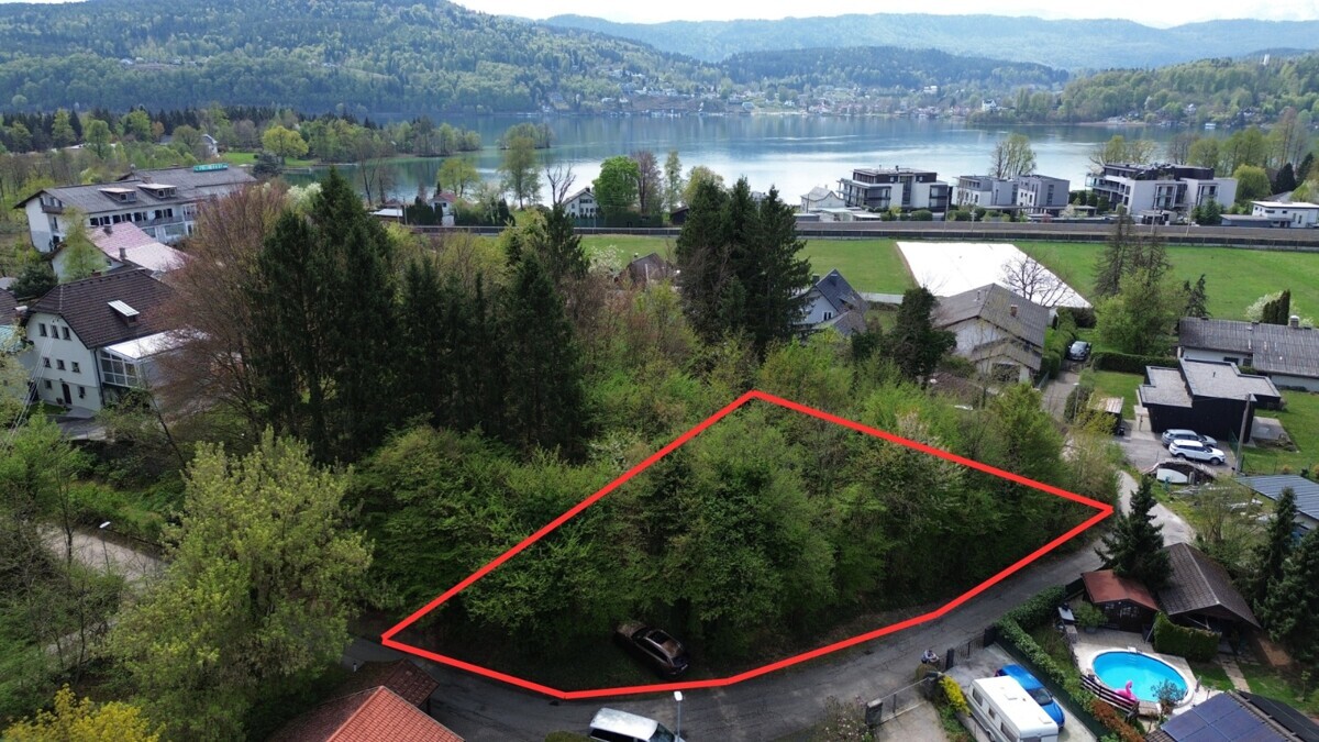 Natur. Ruhe. Wörthersee.  Baugrundstück in Sonnenlage Am Gletschertopf - Pörtschach