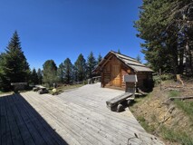 Terrasse mit Sauna