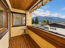 Loggia mit Bergblick