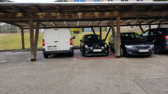 Carport-Stellplatz