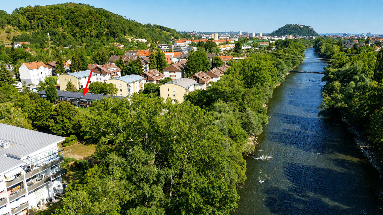 Kompakte 2-Zimmer-Gartenwohnung mit Terrasse und Tiefgaragenplatz in Graz-Andritz (Lindengasse)