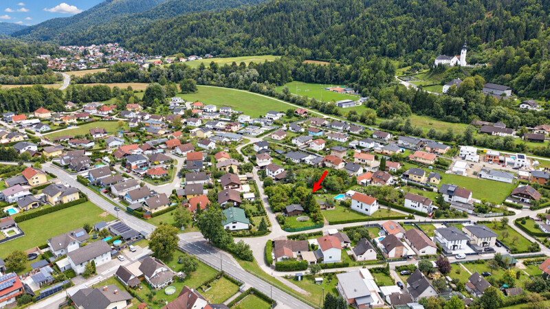 Dein Wohnprojekt im Grünen – ca. 1.031 m² Baugrundstück in Zell bei Ebenthal, erschlossen und eingefriedet