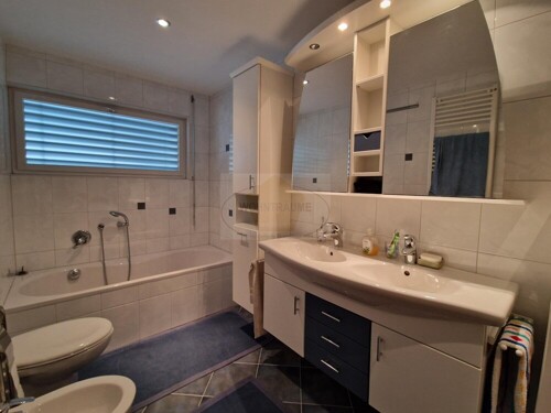 Badezimmer Gartenwohnung