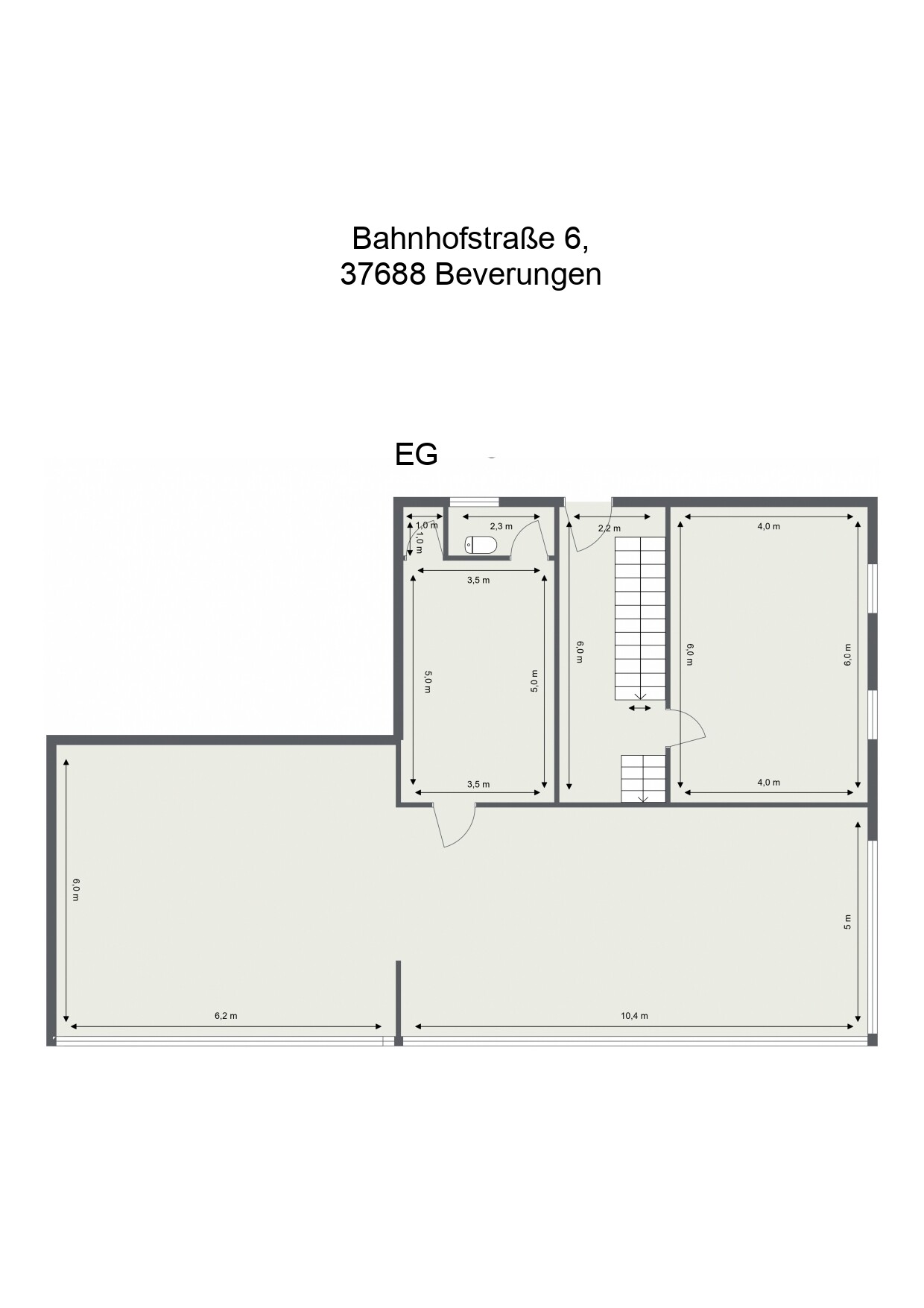 Bahnhofstraße 6 - Grundriss EG