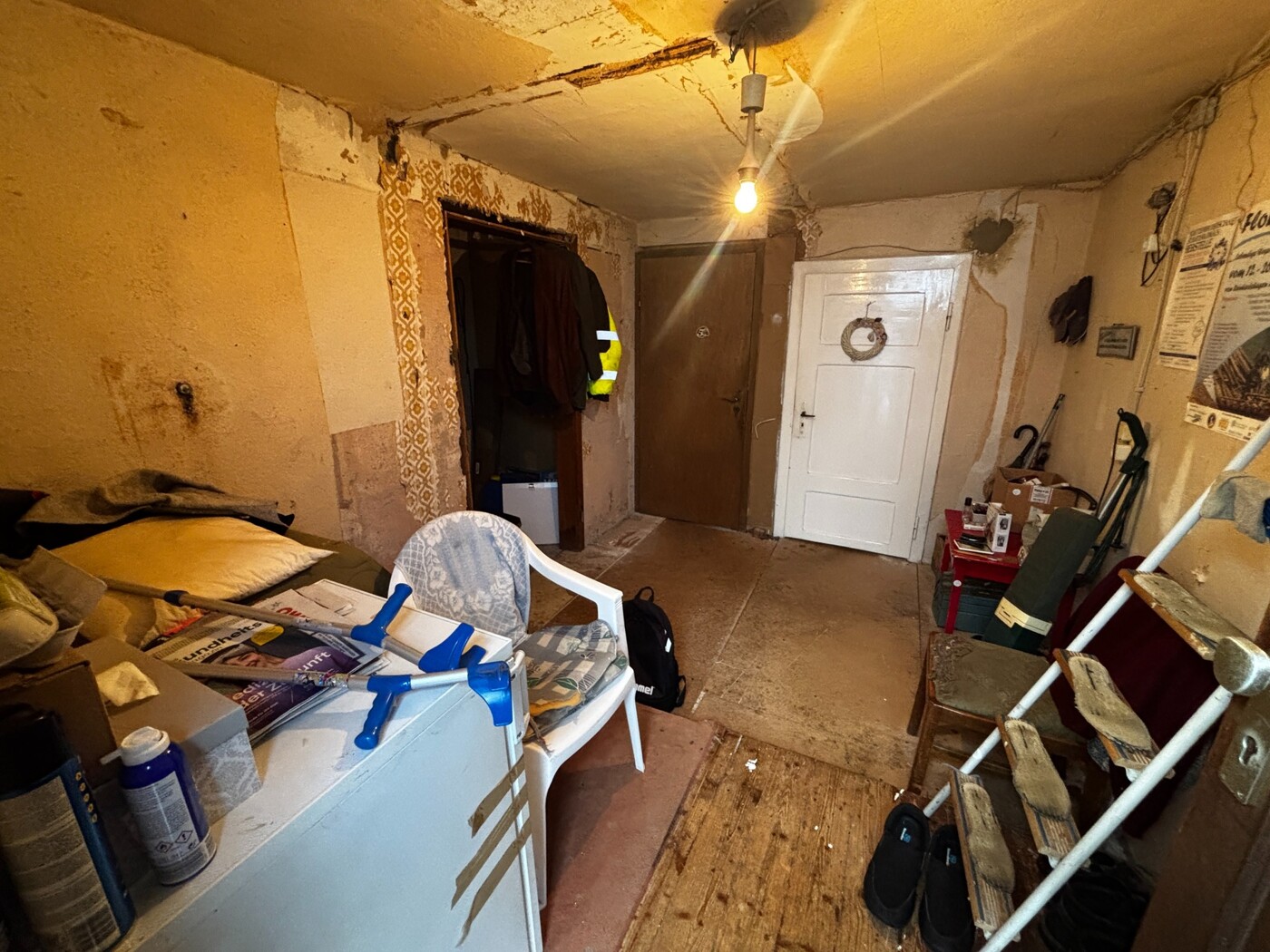 Eingangsbereich der beiden WHG im DG