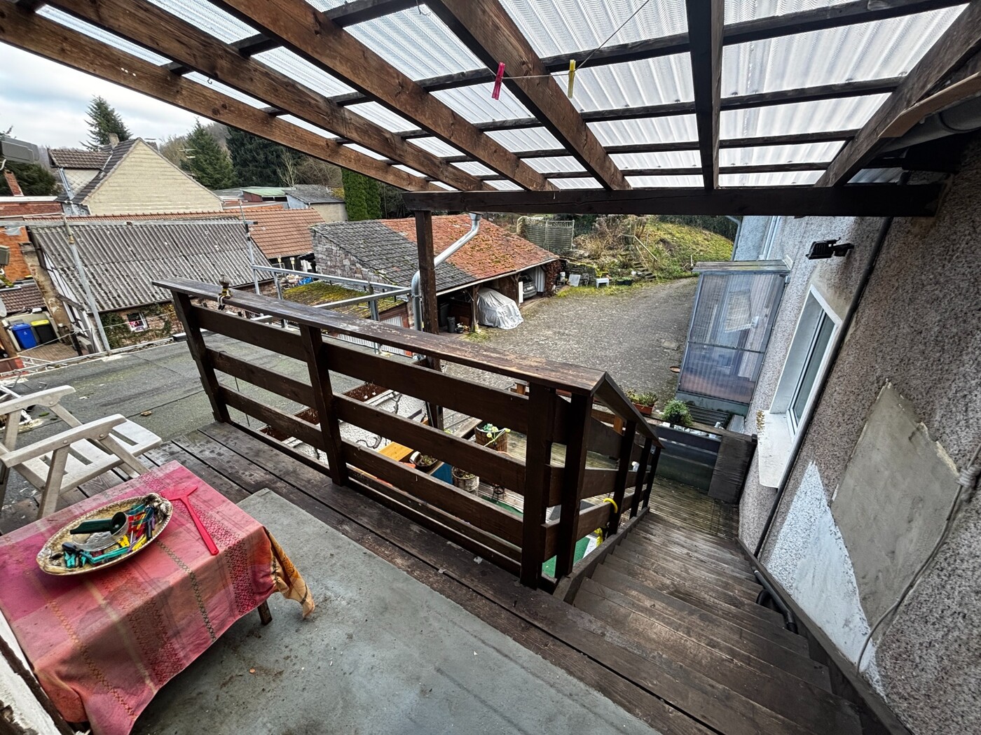 Treppe vom 1.OG zum DG