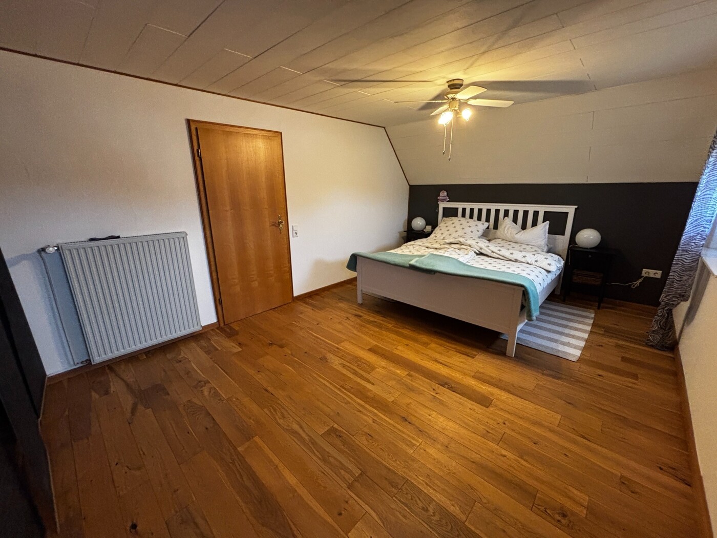 Schlafzimmer DG Maisonette-Wohnung Nr.6