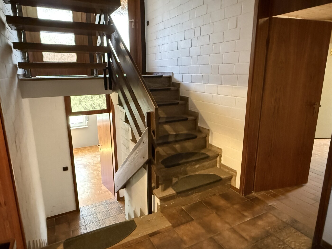 Treppe vom ZG zum UG