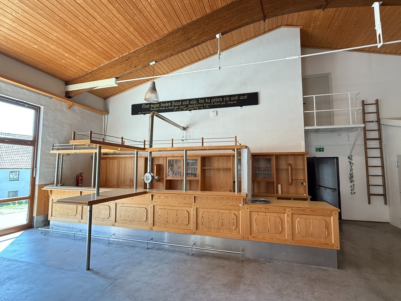 Theke in der Halle