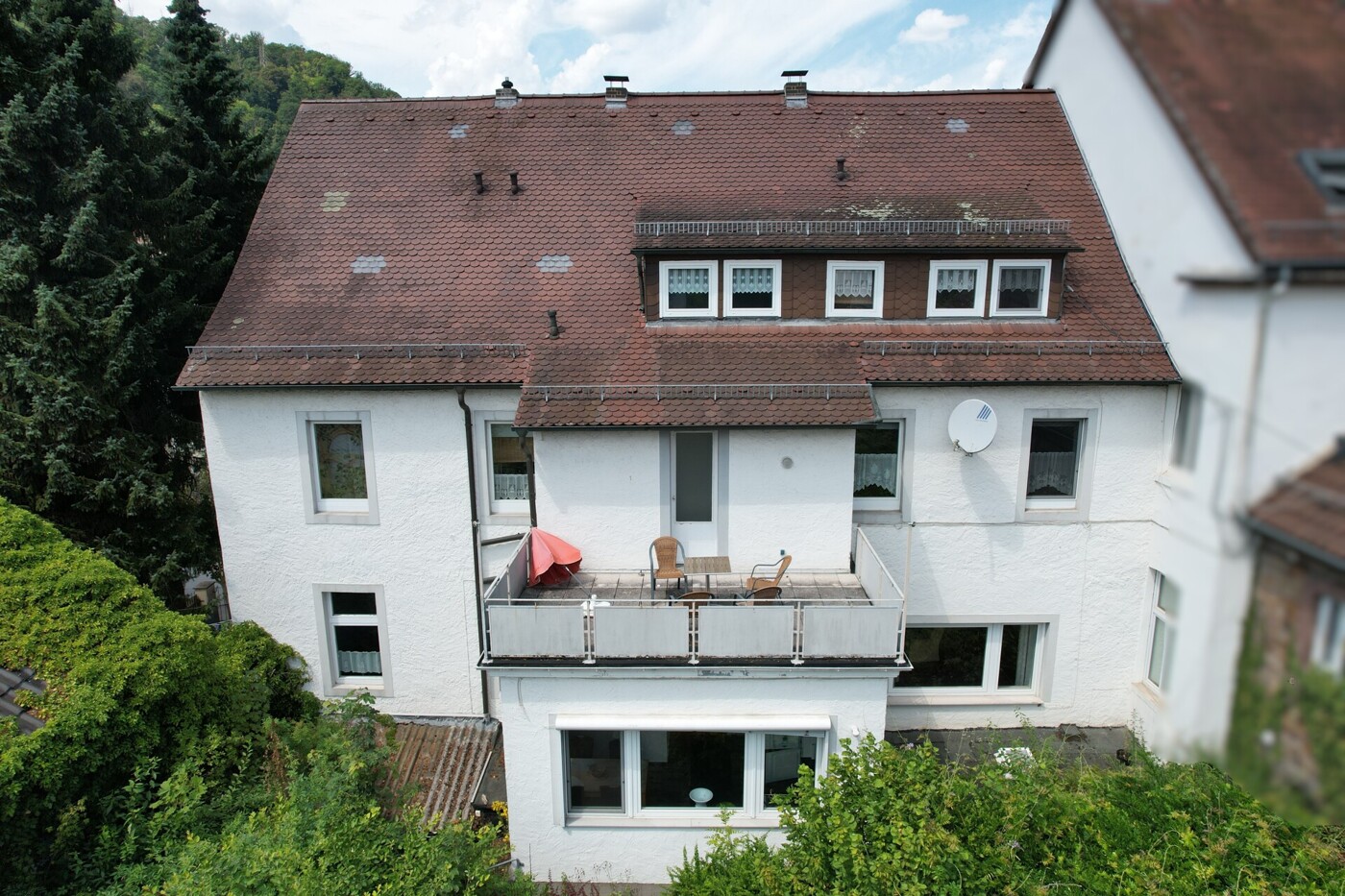 Hausansicht Gartenseite