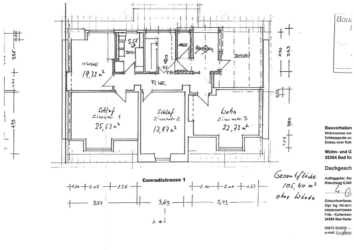 Grundriss DG