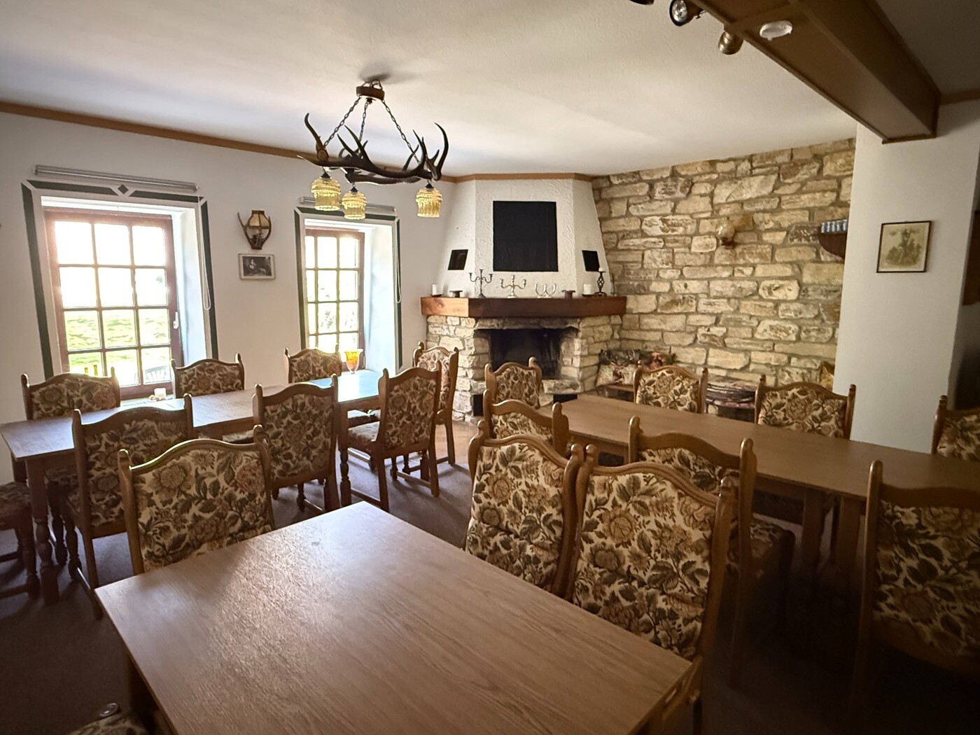 Kaminraum für bis zu 20 Personen