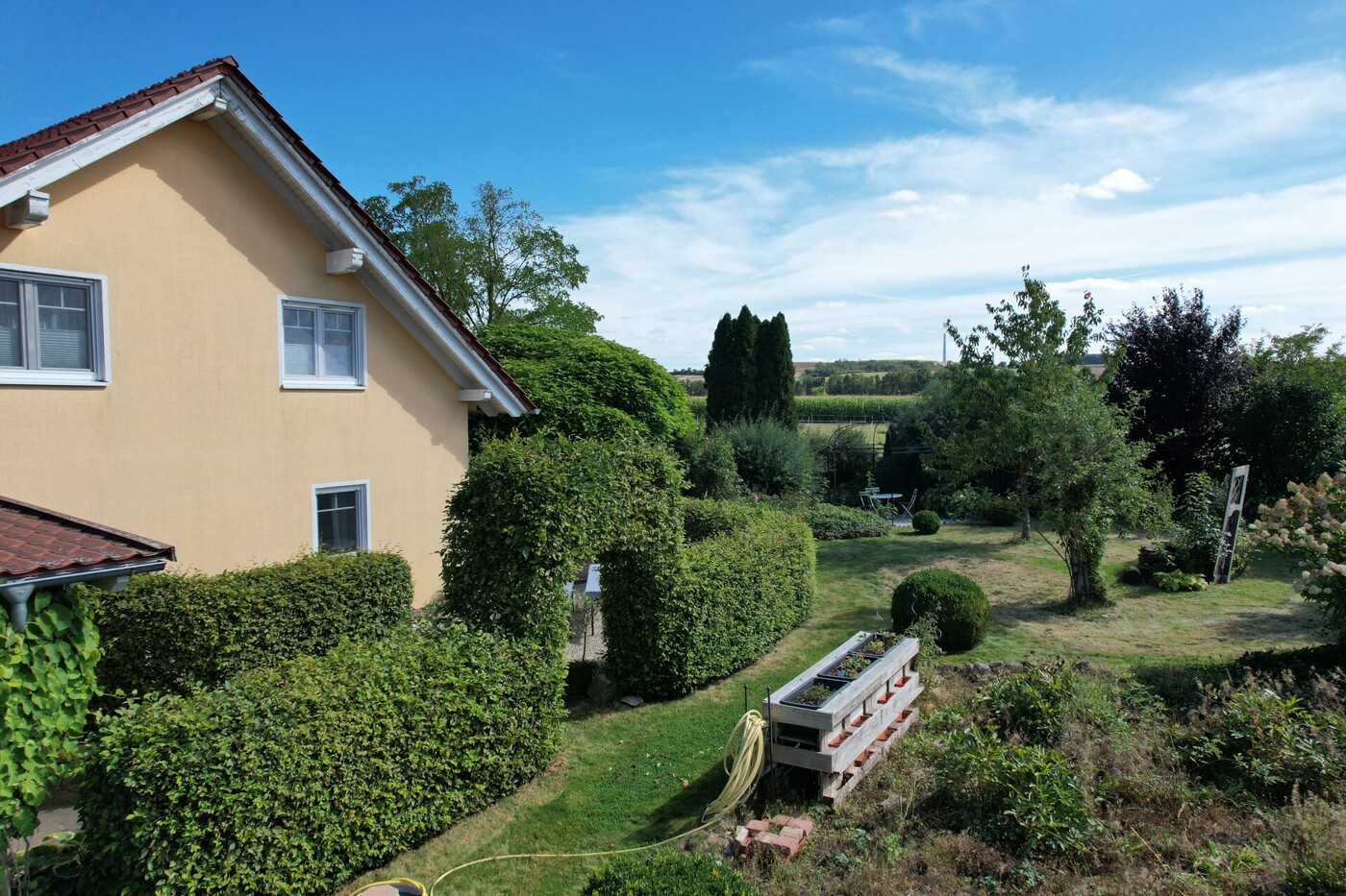 Haus- Gartenansicht
