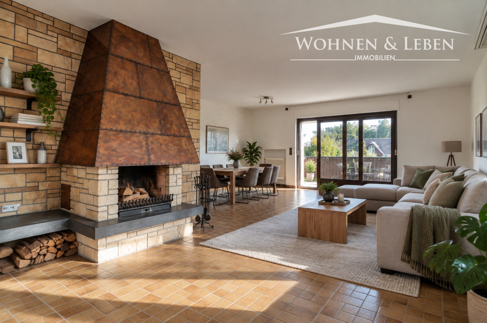 Großzügig wohnen auf 120 m² – Dachgeschosswohnung mit weitläufigem Eckbalkon und Kamin - Foto 2