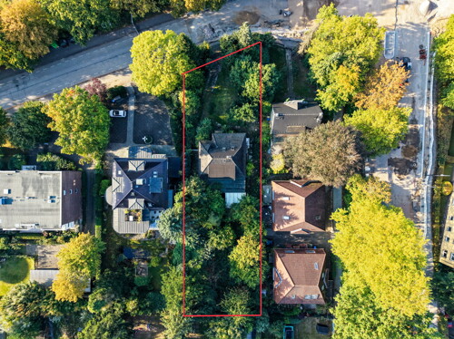 Grundstück gekennzeichnet