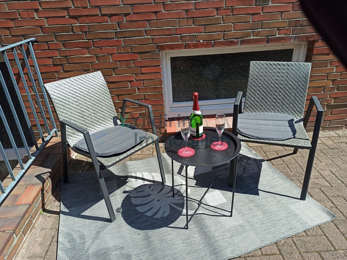 Stellplatz mit Sitzecke 