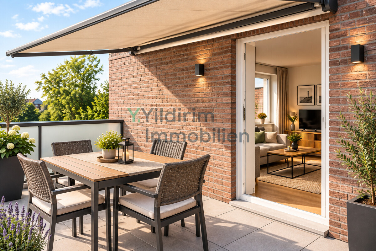 KI Virsualisiert Balkon