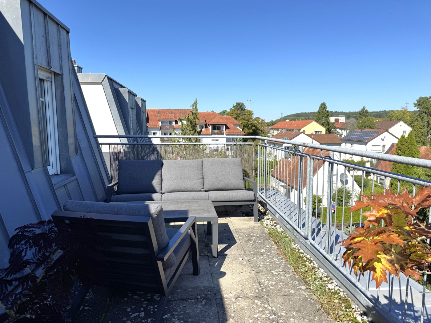 Dachterrasse am Schlafzimmer