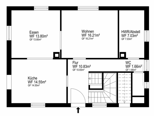 Grundriss Erdgeschoss