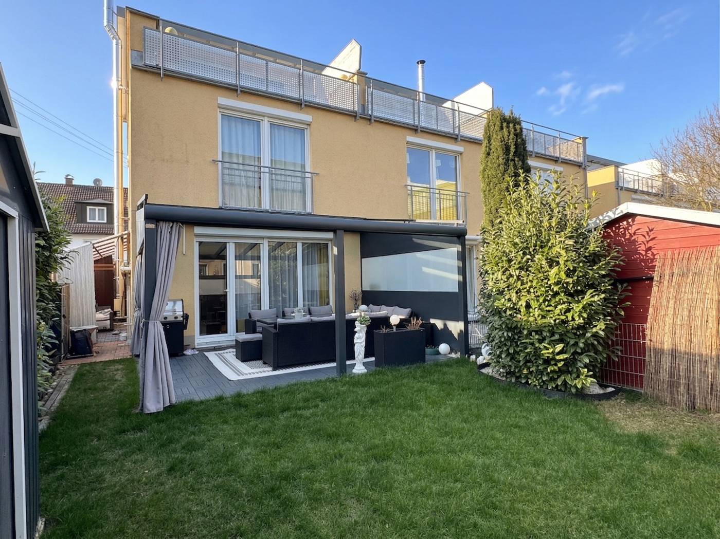 Außenansicht Blick Garten