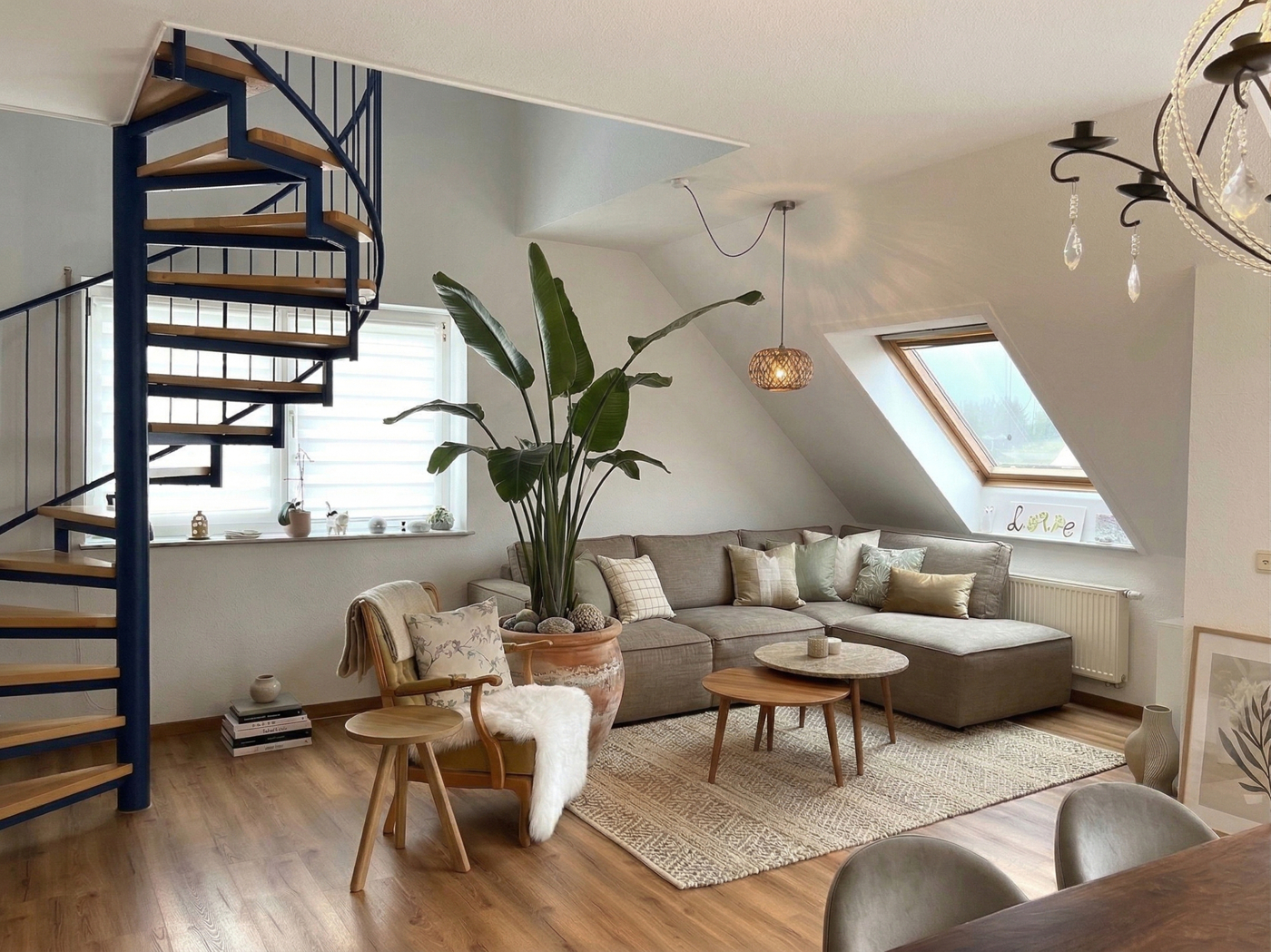 Wohnzimmer, virtuell home staging