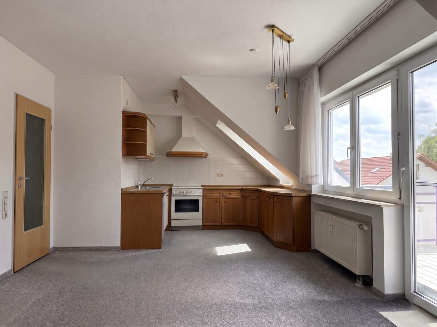 Essbereich, Blick Küche