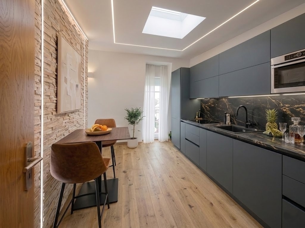 Küche virtuell homestaging