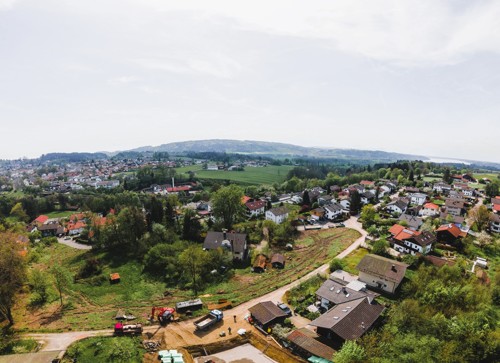 begehrte Südhanglage