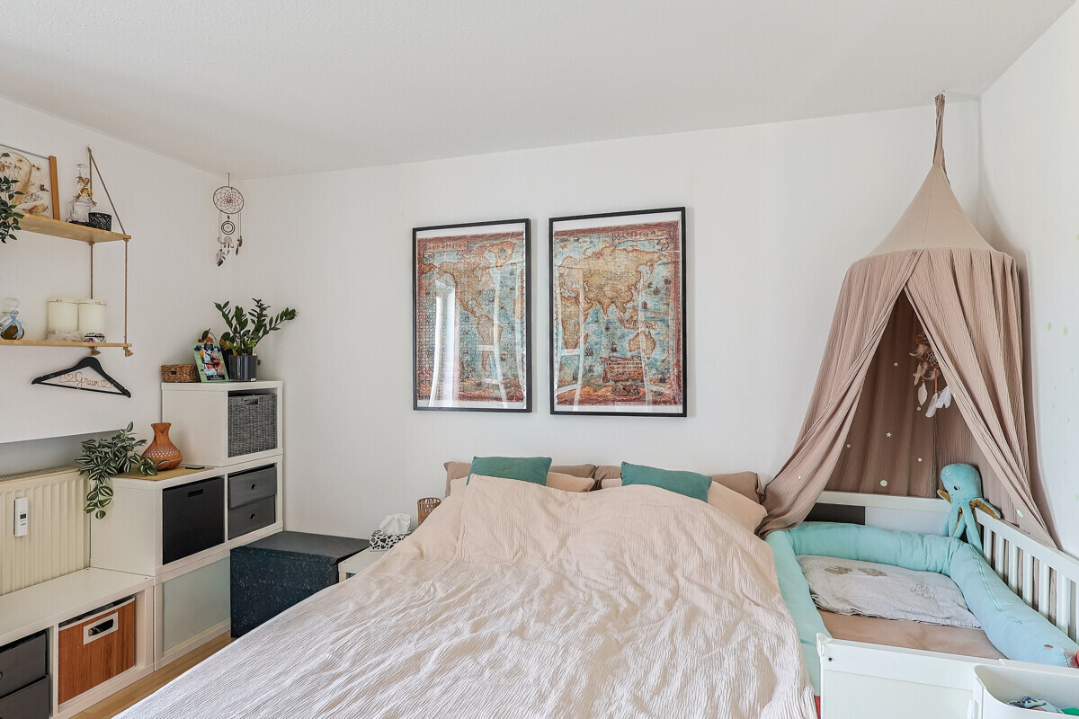 Lichtdurchflutete 2,5-Zimmer mit zwei Balkonen - Foto 4