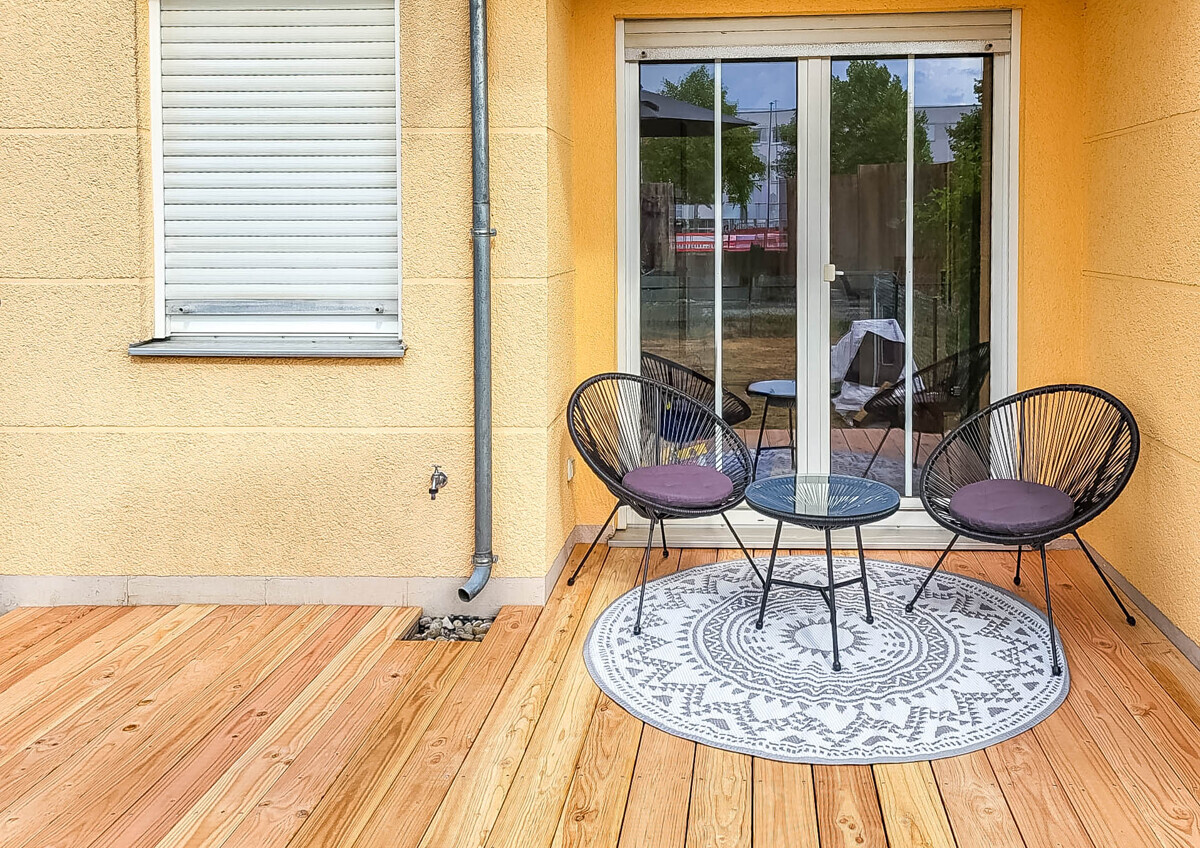 Möblierte 1-Zimmer-Wohnung mit privatem Gartenanteil - Photo 5
