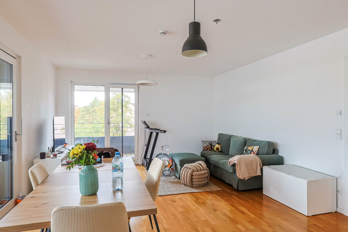 Moderne 2-Zimmer-Wohnung mit großem Balkon - Foto 1