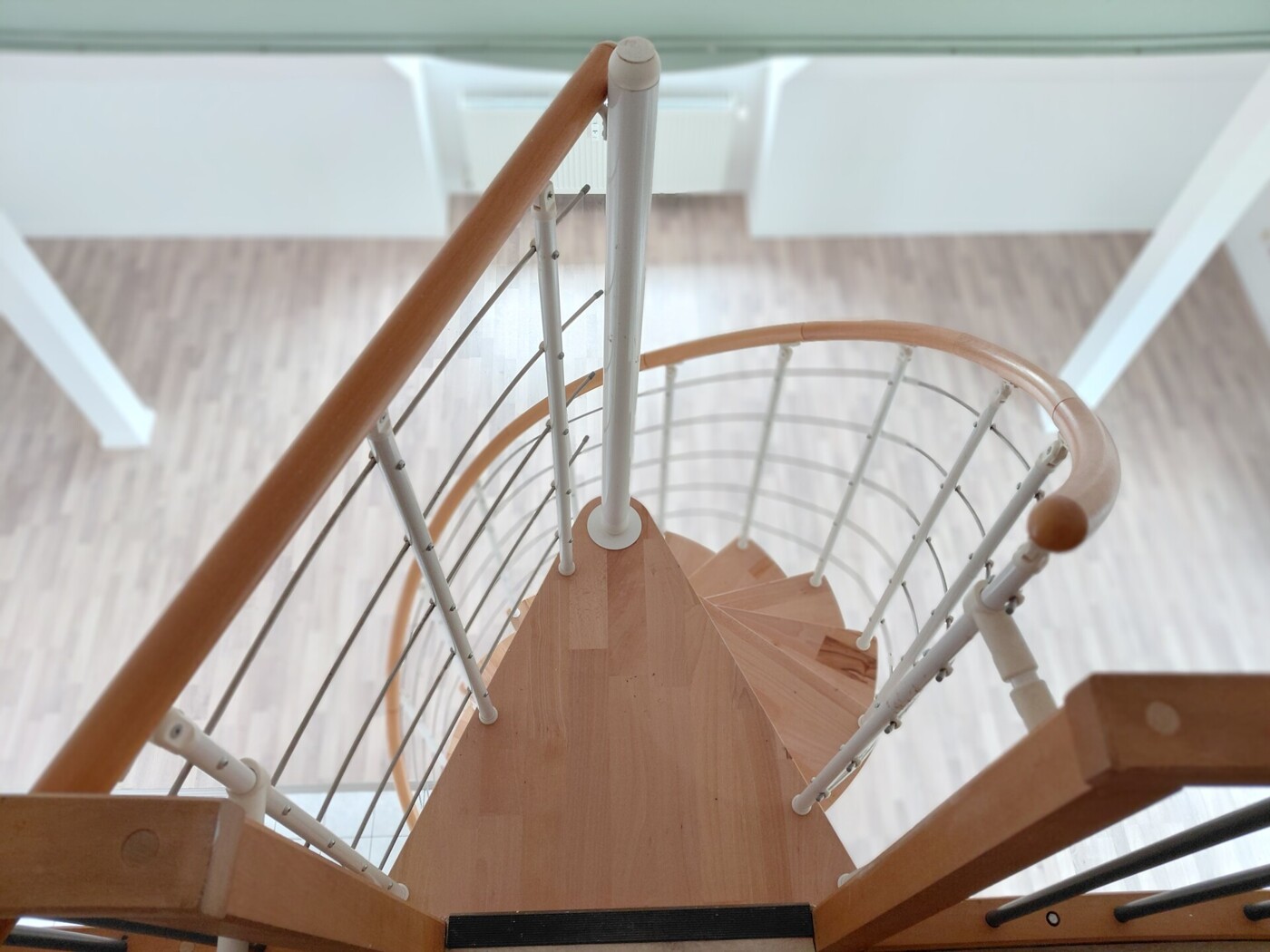 Treppe zum Spitzboden