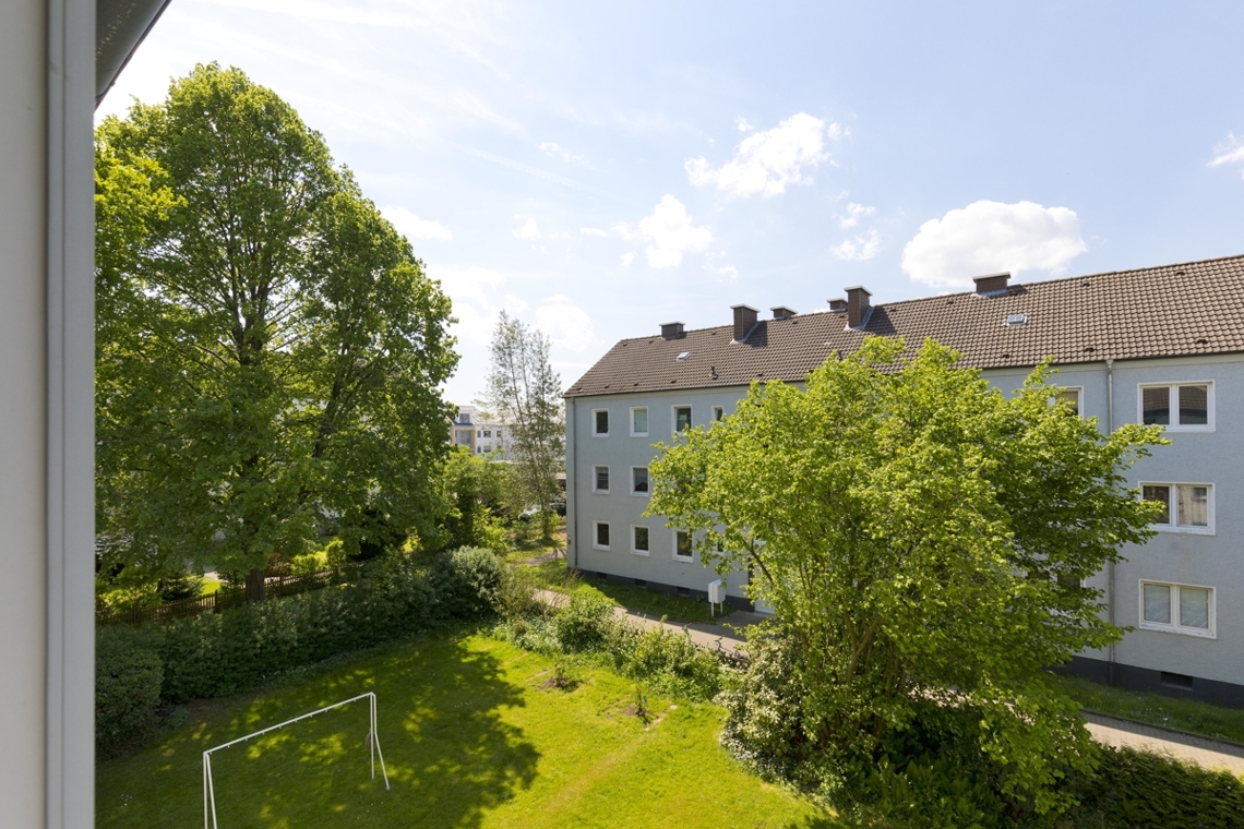 Blick aus dem Fenster