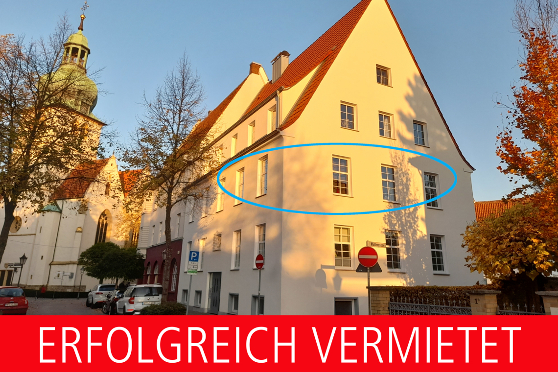 vermietet