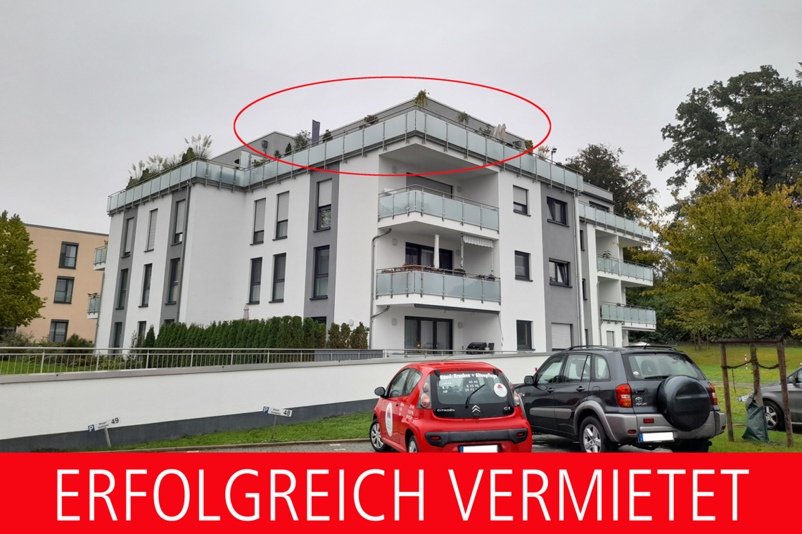 erfolgreich vermietet