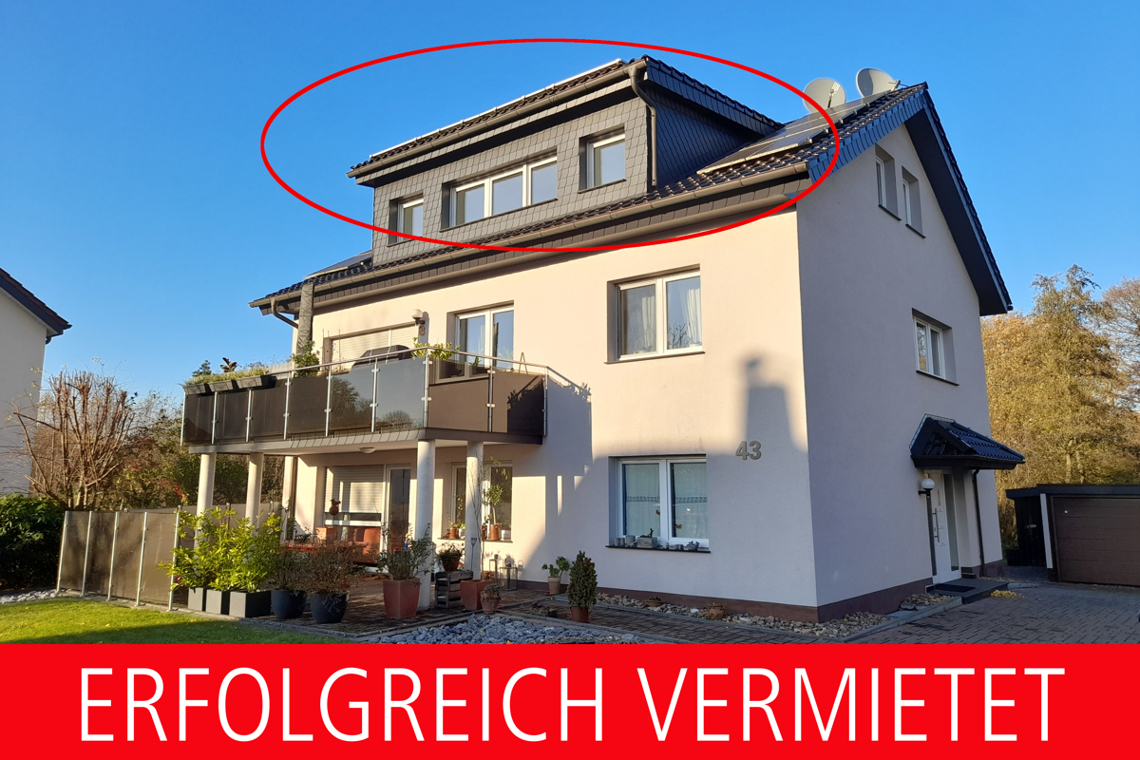 erfolgreich vermietet