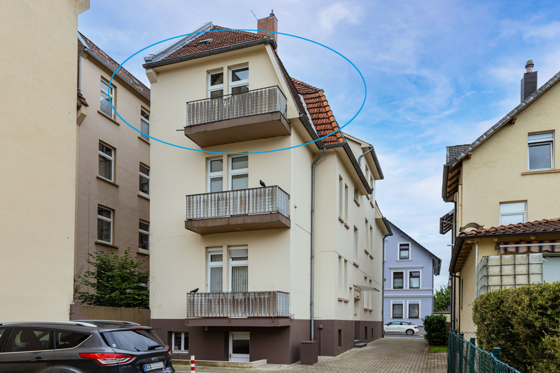 Ansicht Balkon