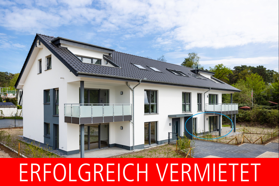 Erfolgreich vermietet