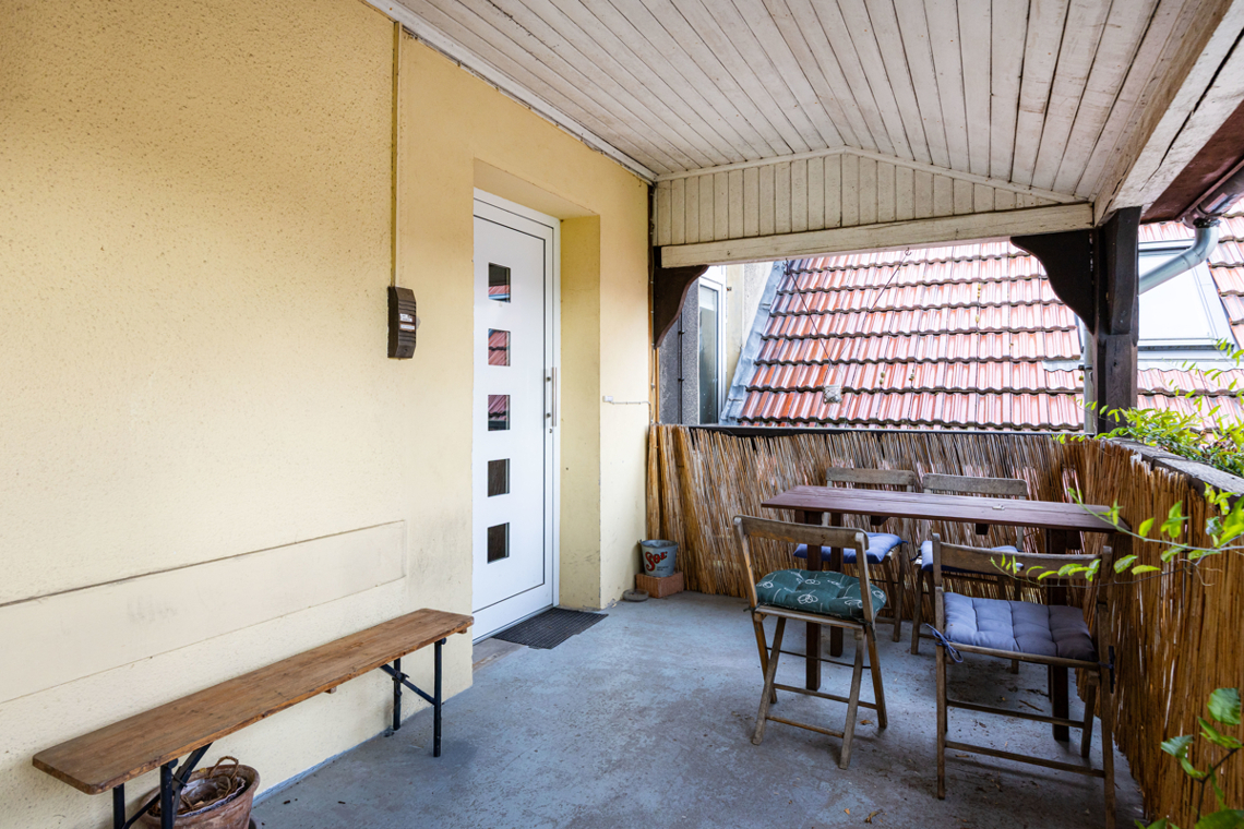 Eingang hinten