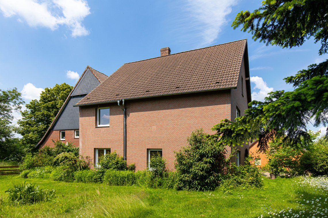 Seitenansicht Wohnhaus