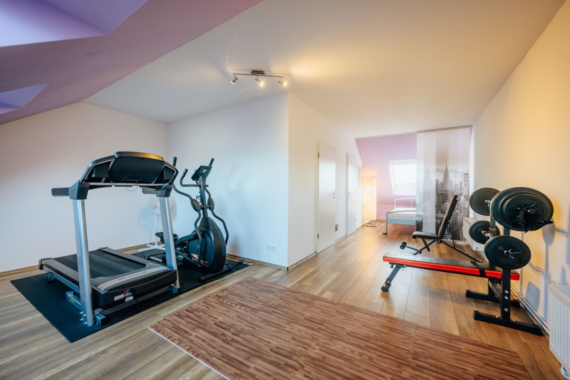 Wohnlich ausgebautes Dachgeschoss