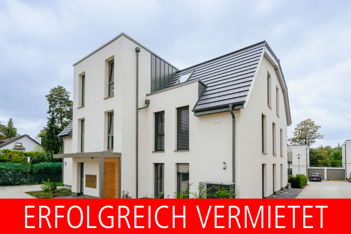 Erfolgreich vermietet