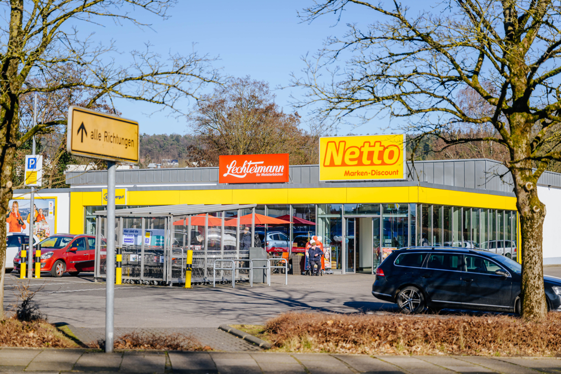 Nahgelegener Supermarkt