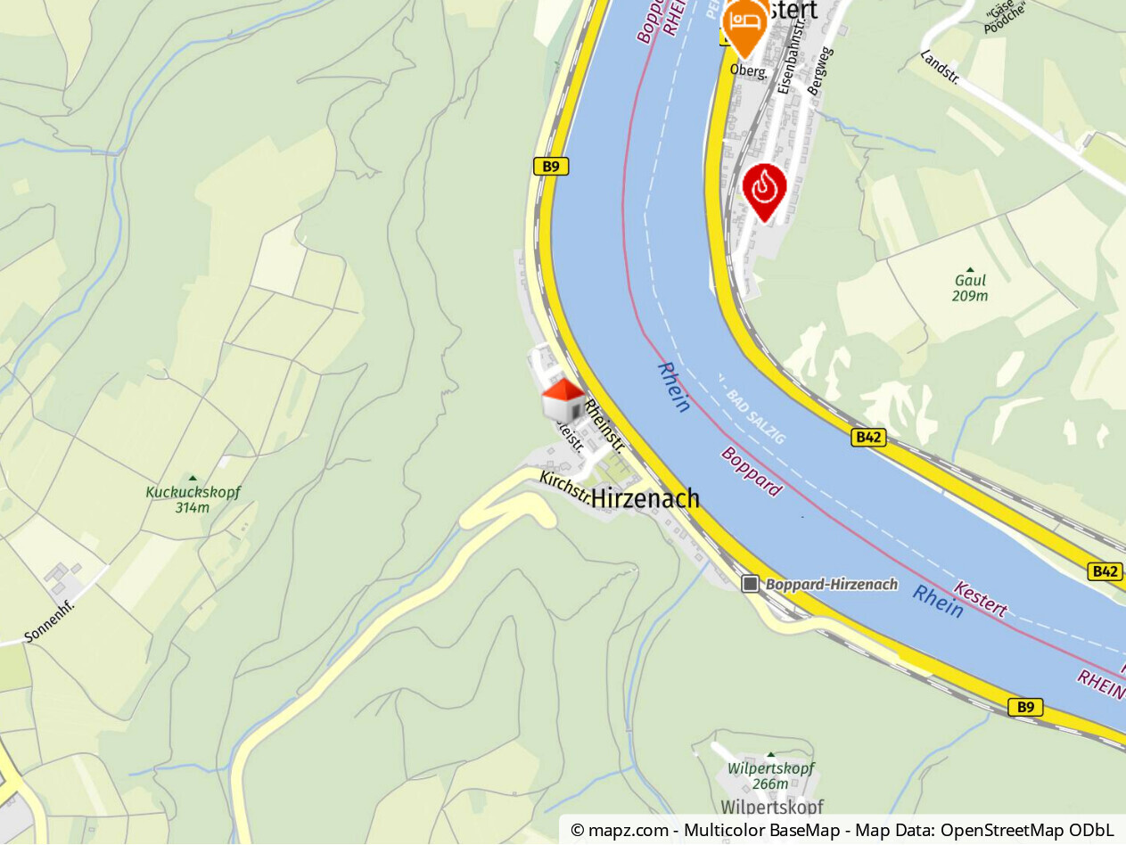 Geolyzer Kartenausschnitt