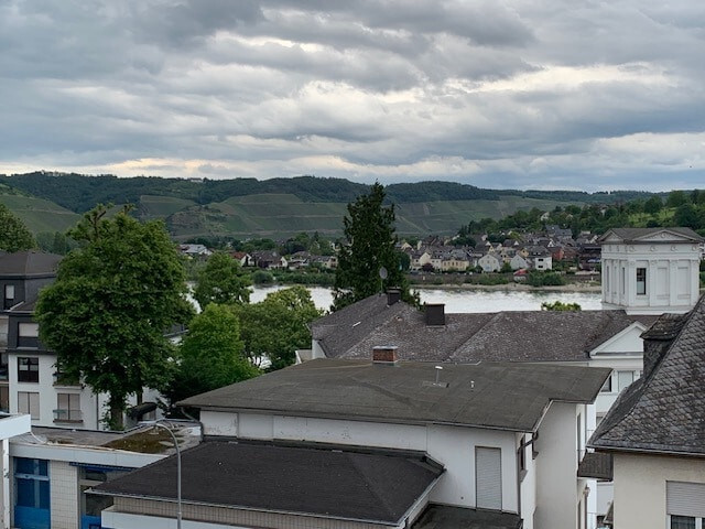 Ausblick Wohnzimmer