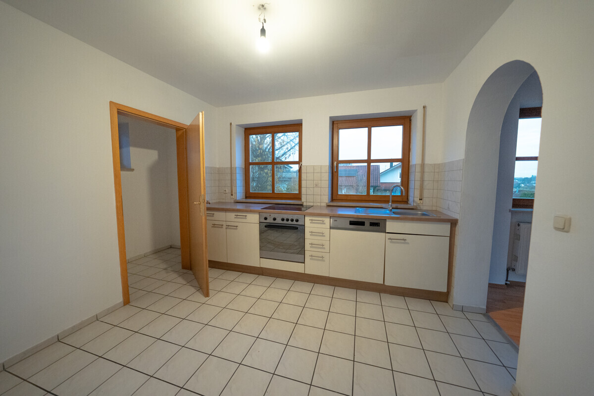 Küche und Essbereich